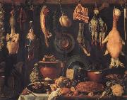 Jacopo da Empoli Still Life with Game painting